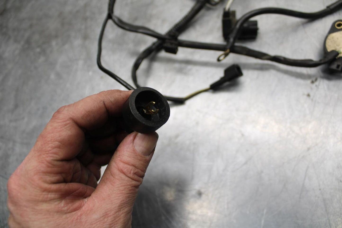 06-11 KAWASAKI  ZX-14R ENGINE MOTOR GEAR POSTION SENSOR HARNESS BB478