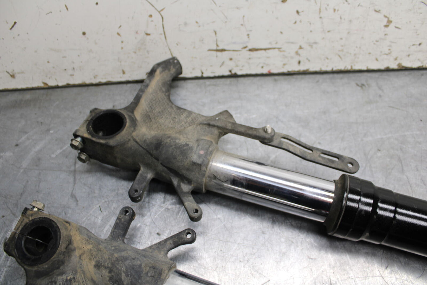 06-07 SUZUKI GSXR 600 750 FRONT FORKS SHOCK SUSPENSION SET PAIR BB630