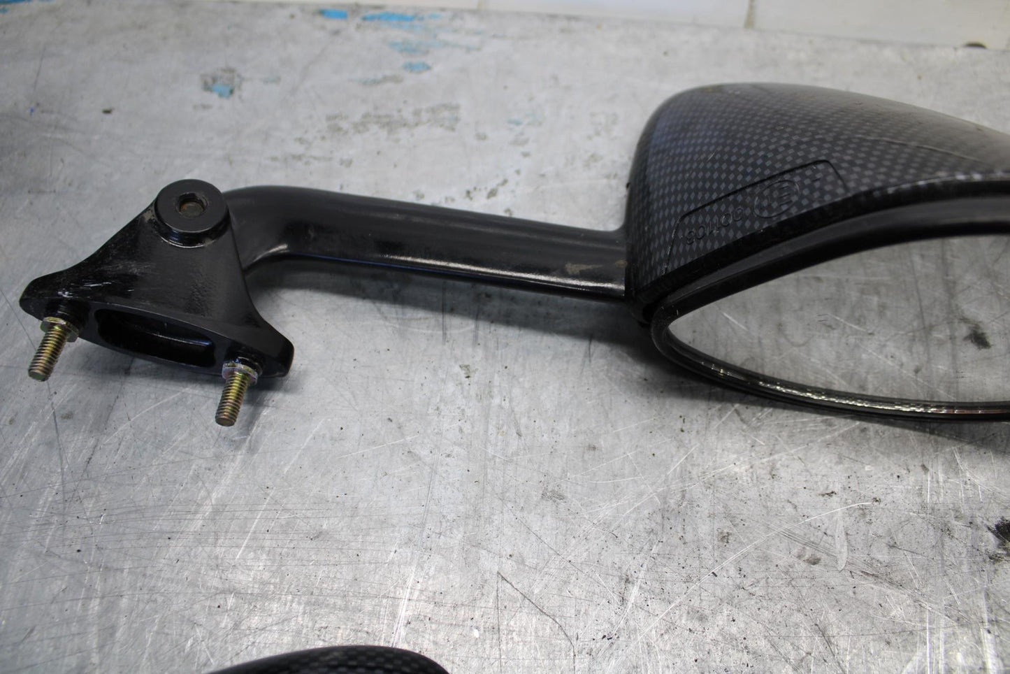 06-07 KAWASAKI NINJA ZX14R REAR VIEW MIRROR SET PAIR MIRRORS bb433