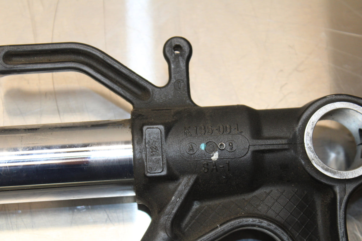 09-12 KAWASAKI NINJA ZX6R FRONT FORKS SHOCK  SET PAIR 44071-0633-828 B630