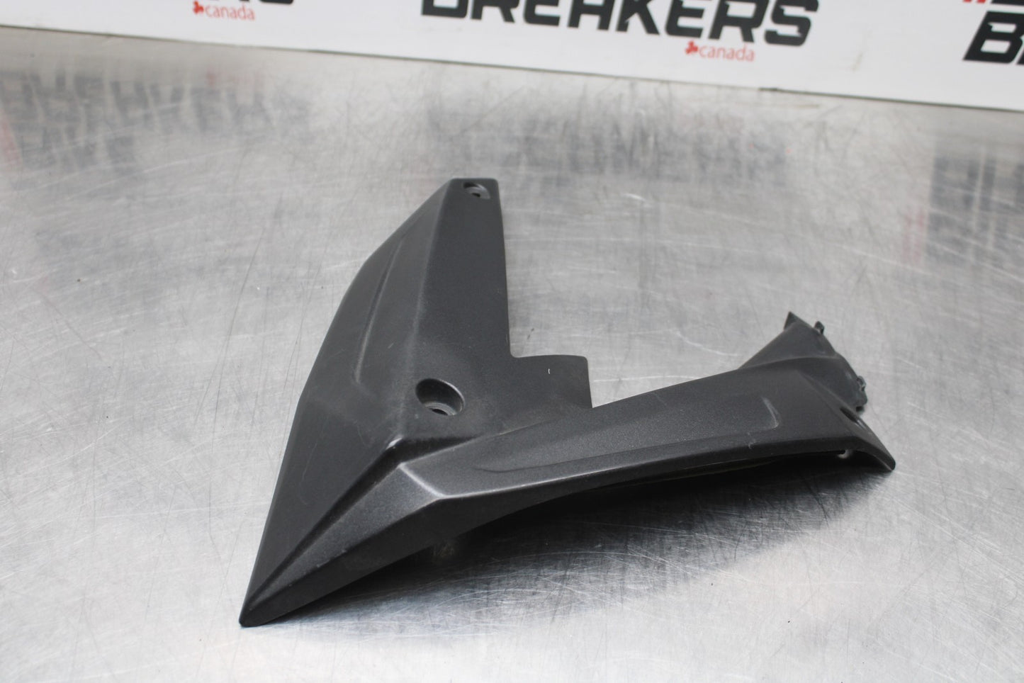 08 KAWASAKI NINJA ZX10R RIGHT MID UPPER SIDE FAIRING COWL PLASTIC BB201