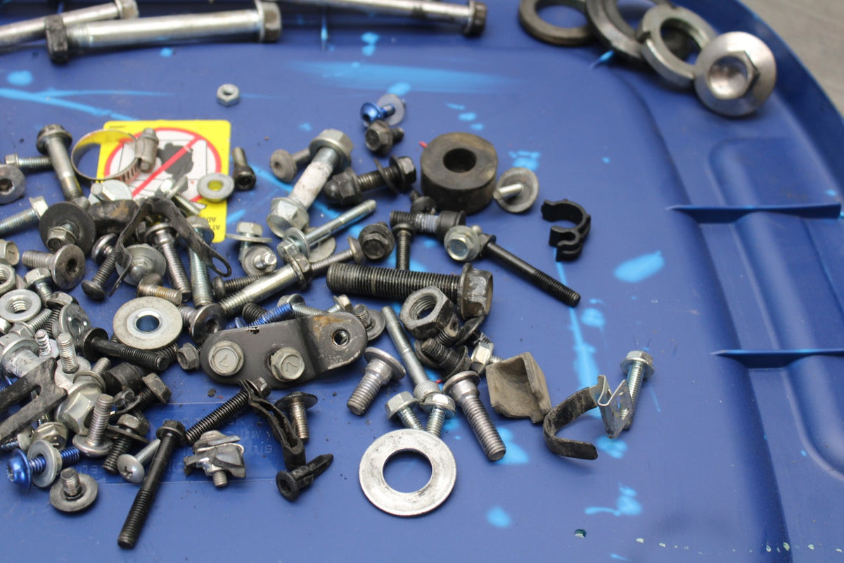 13-17 KAWASAKI NINJA 300 EX300 ABS MOUNTING BOLTS HARDWARE MOTOR SCREWS BB189