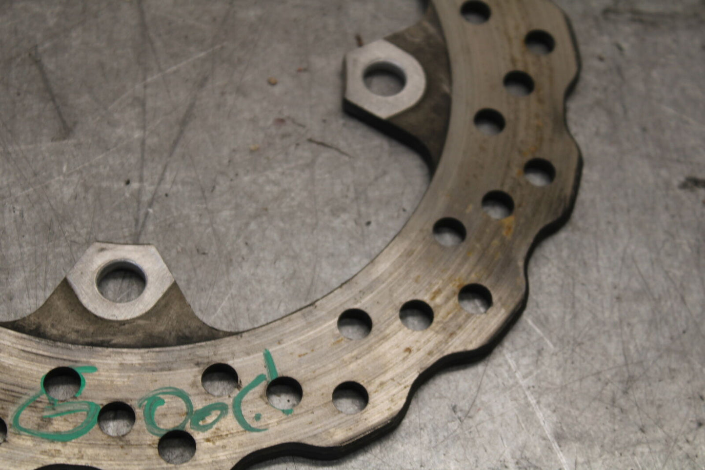 13-18 KAWASAKI NINJA ZX6R REAR ROTOR BACK BRAKE DISC  BB682