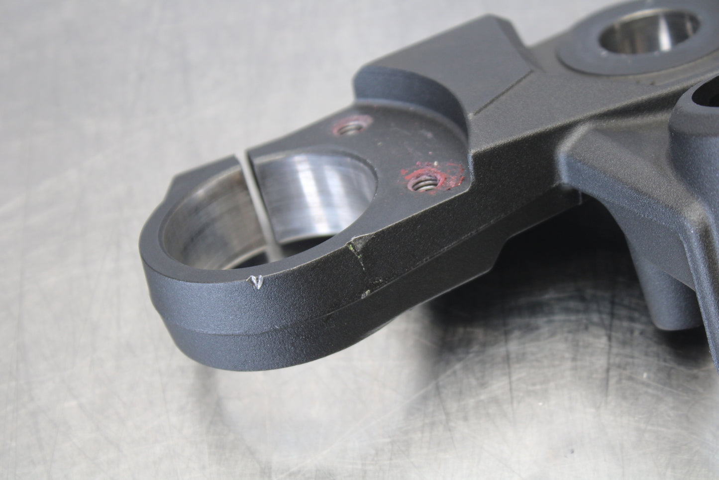 23-24 KAWASAKI NINJA ZX14R FORKS UPPER TRIPLE TREE CLAMP BB169