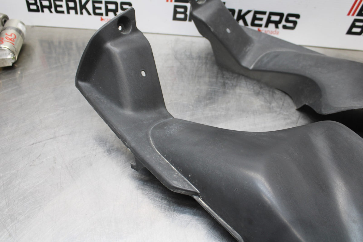 01-06 HONDA CBR600F4I RIGHT LEFT FRONT DUCT COVERS PANELS COWLS BB185