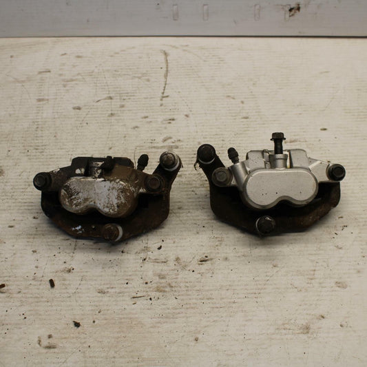 07-08 YAMAHA V STAR 1300 RIGHT LEFT FRONT BRAKE CALIPER SET PAIR CALIPERS BB303