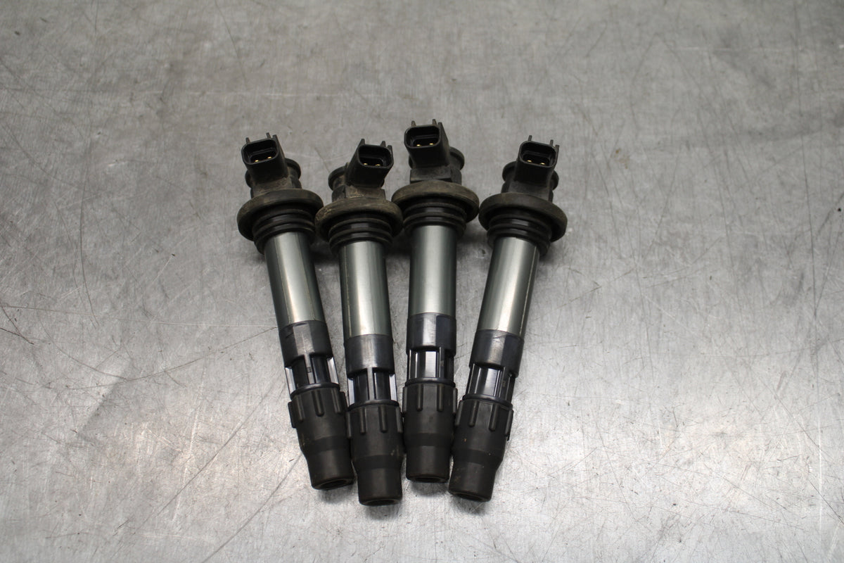 08-10 SUZUKI GSXR 600 IGNITION COILS COIL SPARK PLUG CAPS BB753