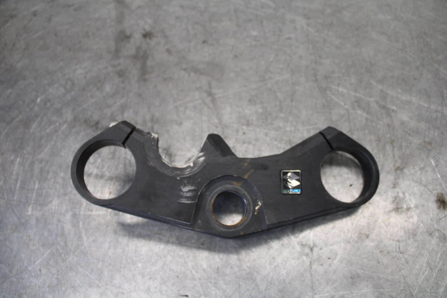 06-07 SUZUKI GSXR 600 FORKS UPPER TRIPLE TREE CLAMP BB694