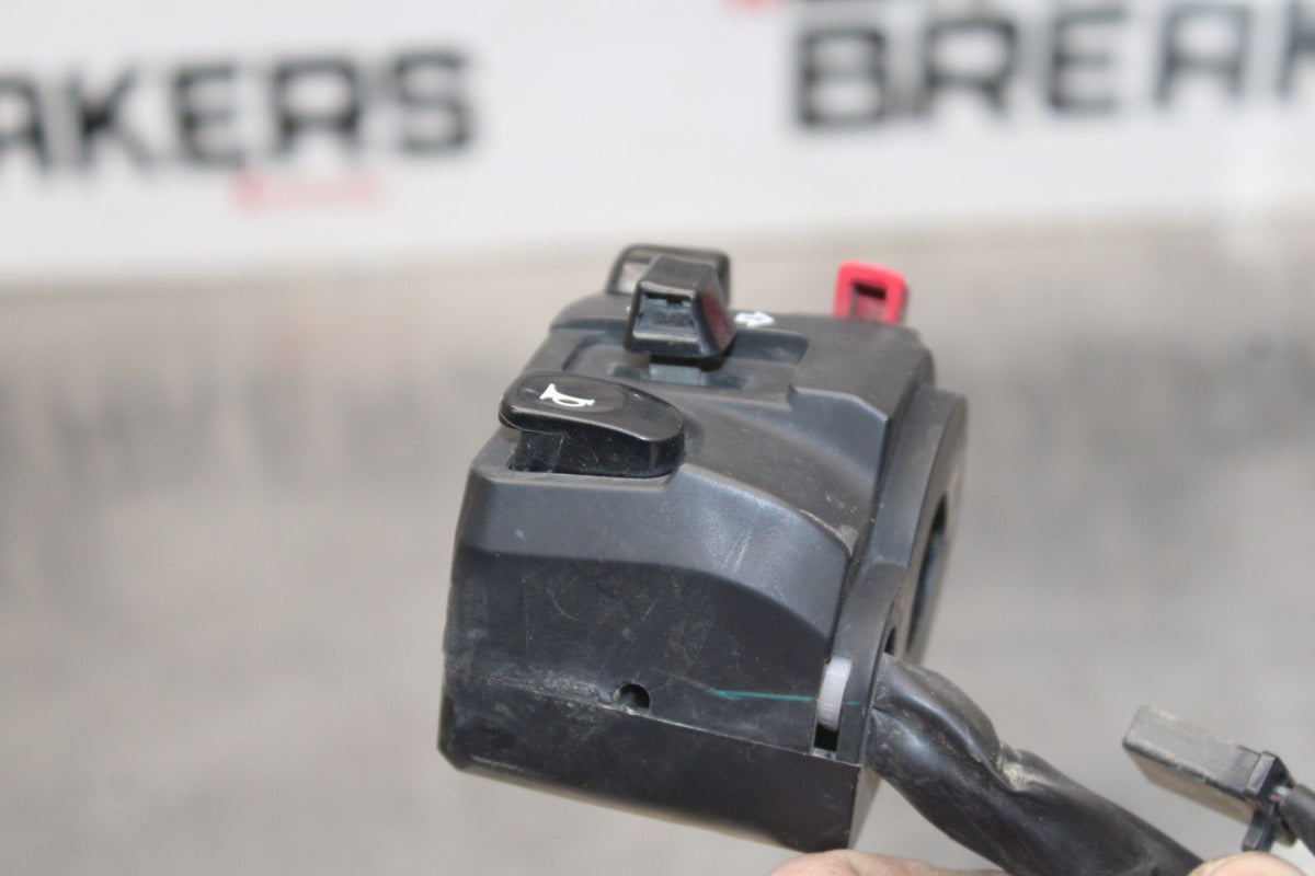 13 KAWASAKI NINJA 650 EX650F ABS LEFT CLIP ON HANDLE HORN SIGNALS SWITCH BB828