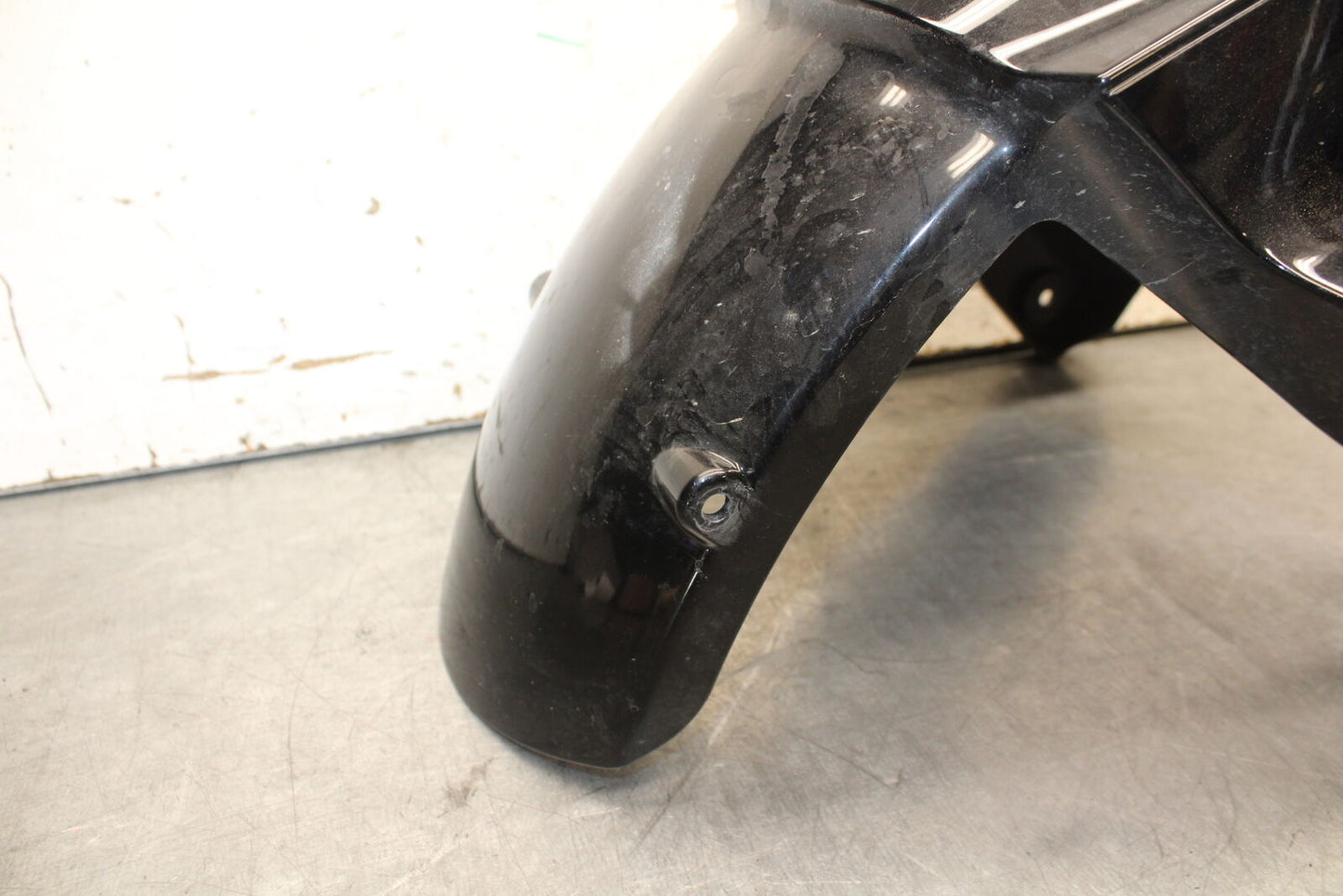 09-12 KAWASAKI NINJA ZX6R FRONT WHEEL FENDER COWL FAIRING 5004-0118-17K BB698