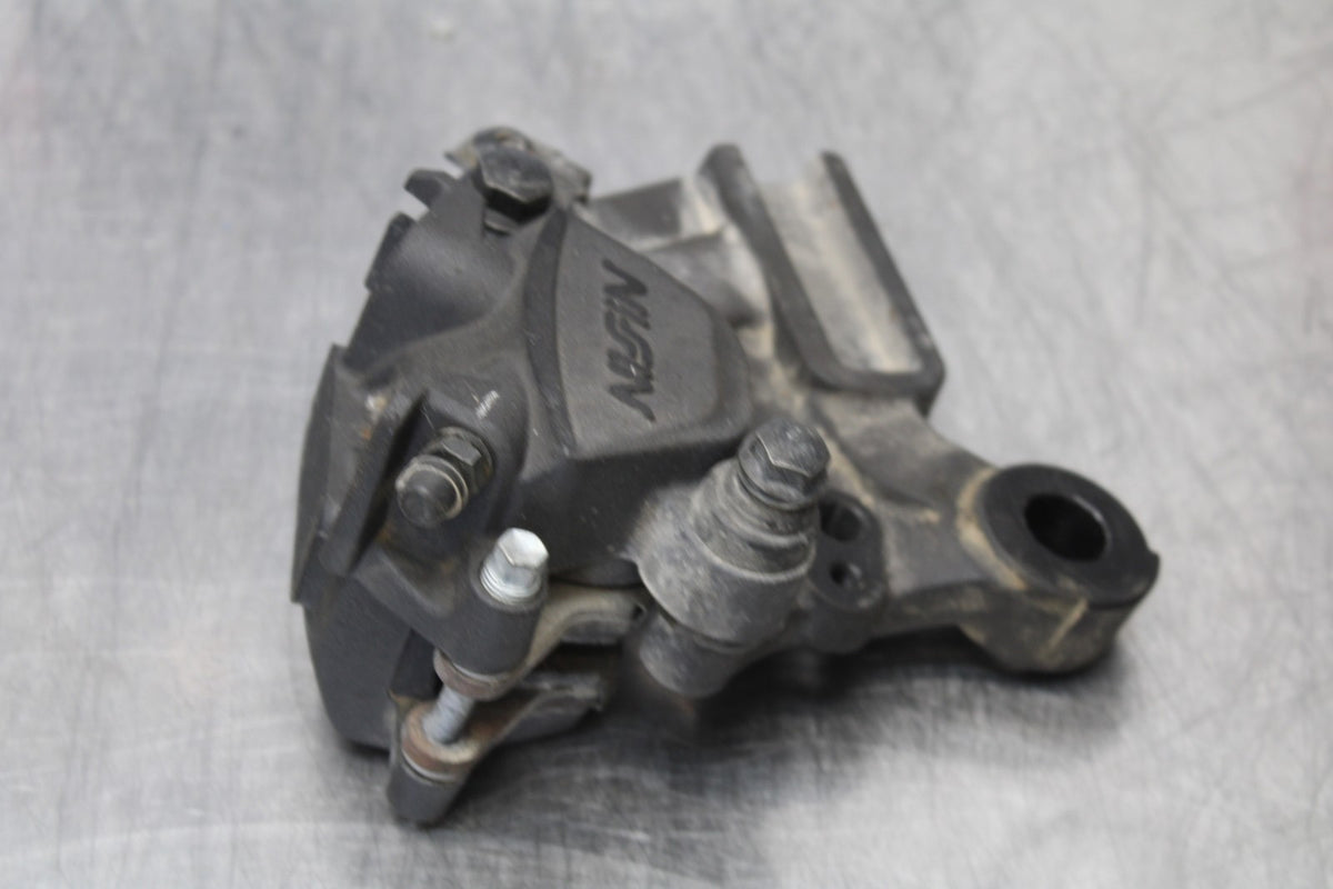 24-25 KAWASAKI NINJA ZX4R REAR BACK BRAKE CALIPER W MOUNT BRACKET BB174