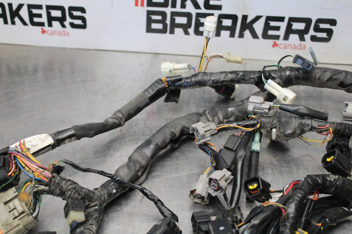 08-10 SUZUKI GSXR 600 MAIN ENGINE WIRING HARNESS MOTOR WIRE LOOM BB92