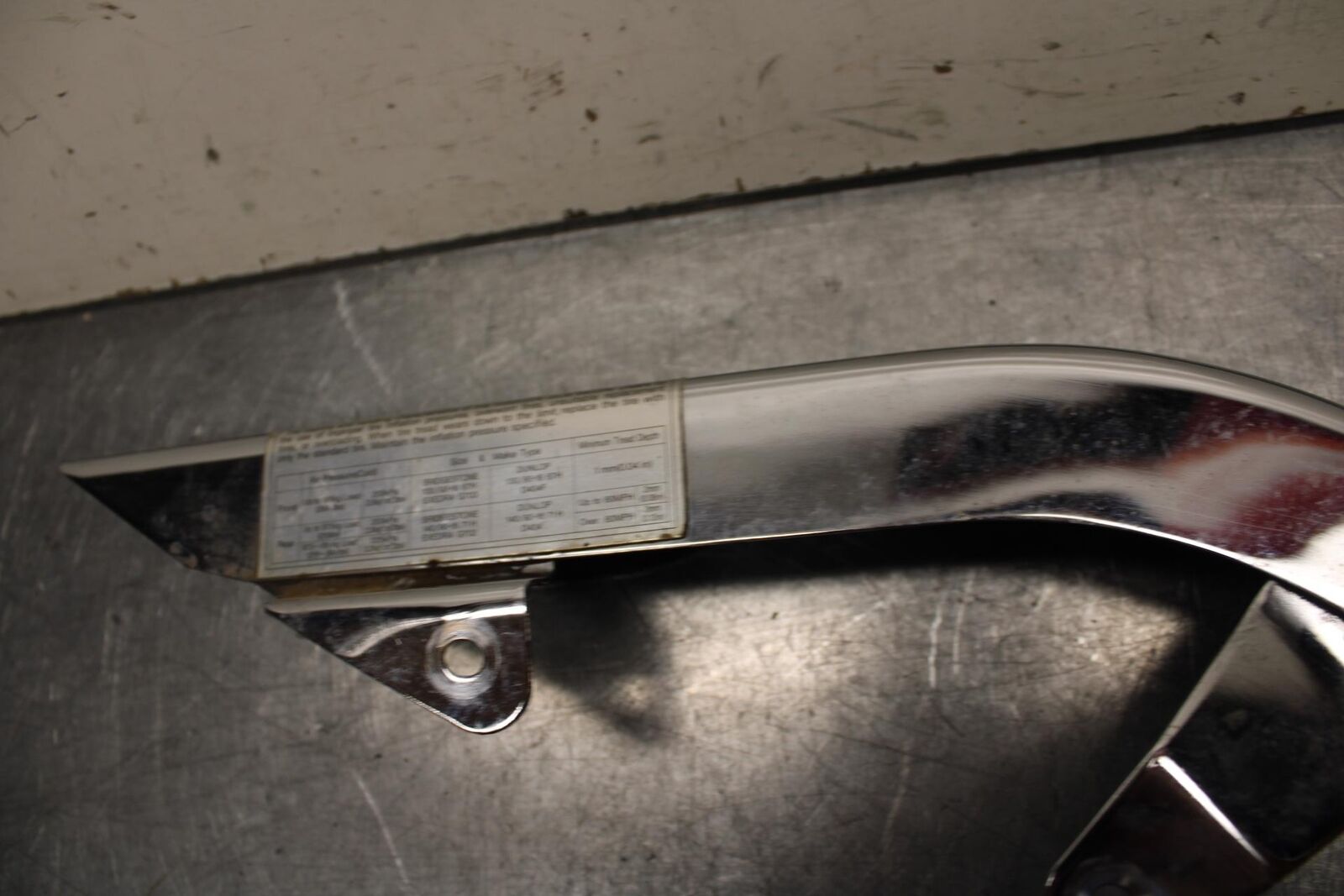 1996 Kawasaki Vulcan 800 VN800B Classic CHAIN GUARD  BB93