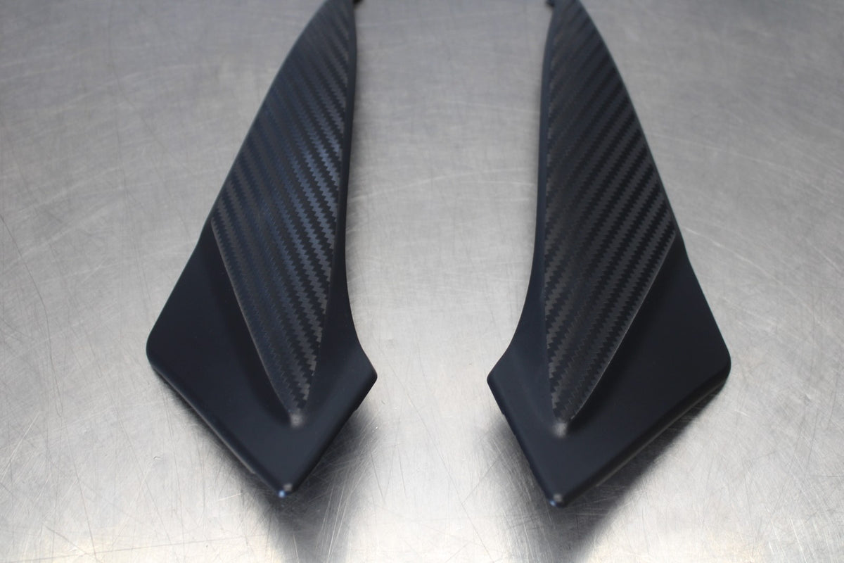 11-26 SUZUKI GSXR750 RIGHT LEFT GAS FUEL TANK PANELS COVERS TRIM SET COWLS BB882