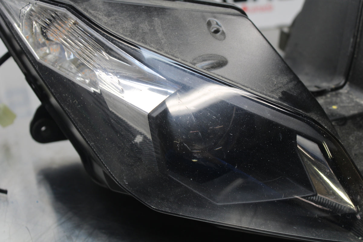 13-17 KAWASAKI NINJA ZX6R ZX636 ABS FRONT HEADLIGHT HEAD LIGHT LAMP BB143