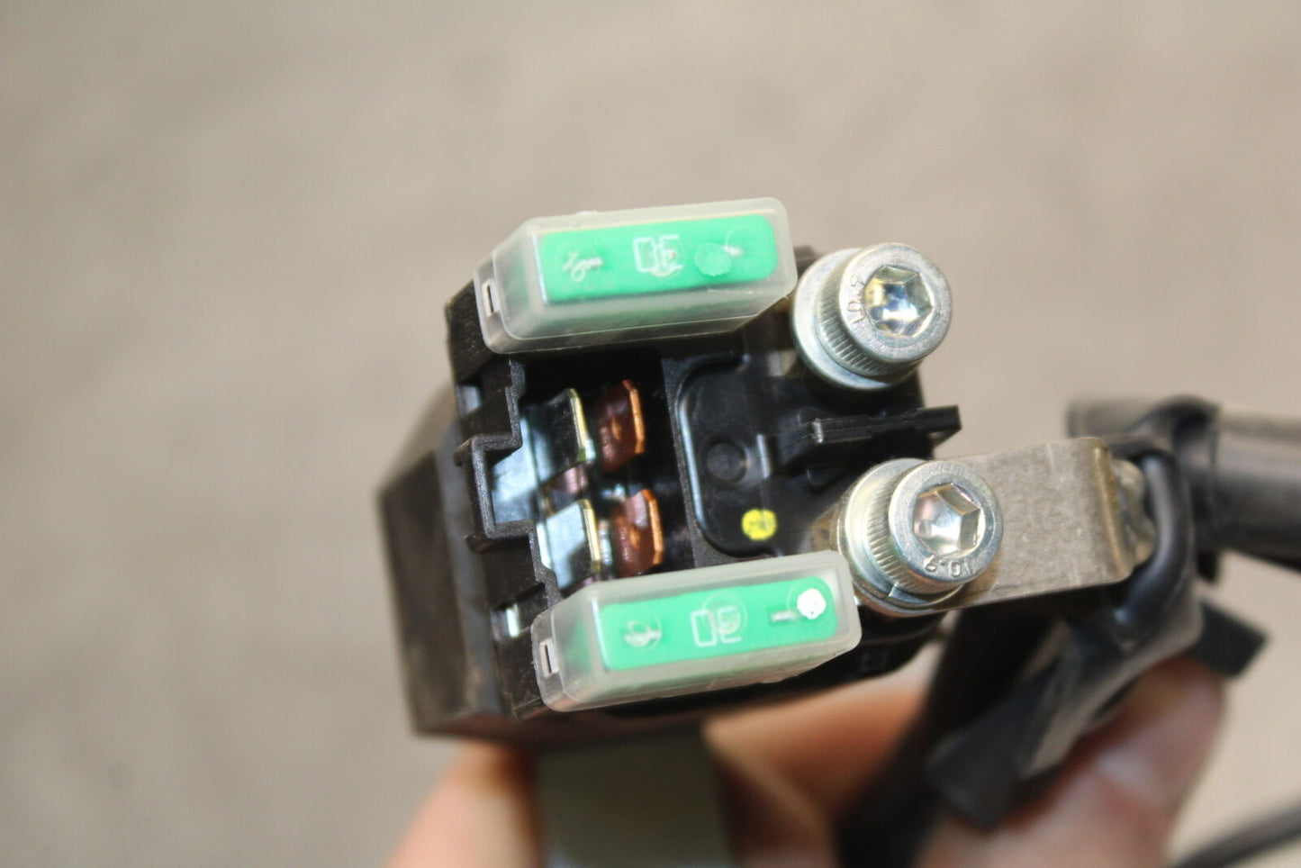 18-23 KAWASAKI NINJA 400 EX400 ABS ENGINE STARTER RELAY STARTING SWITCH  BB747