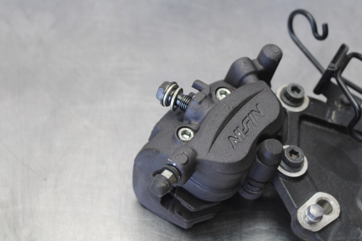 24-25 KAWASAKI ELIMINATOR 450 REAR BACK BRAKE CALIPER W MOUNT BRACKET BB869