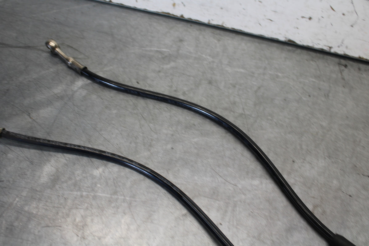 19-21 TRIUMPH SPEED TWIN 1200 FRONT BRAKE CALIPER HOSES LINES BB653
