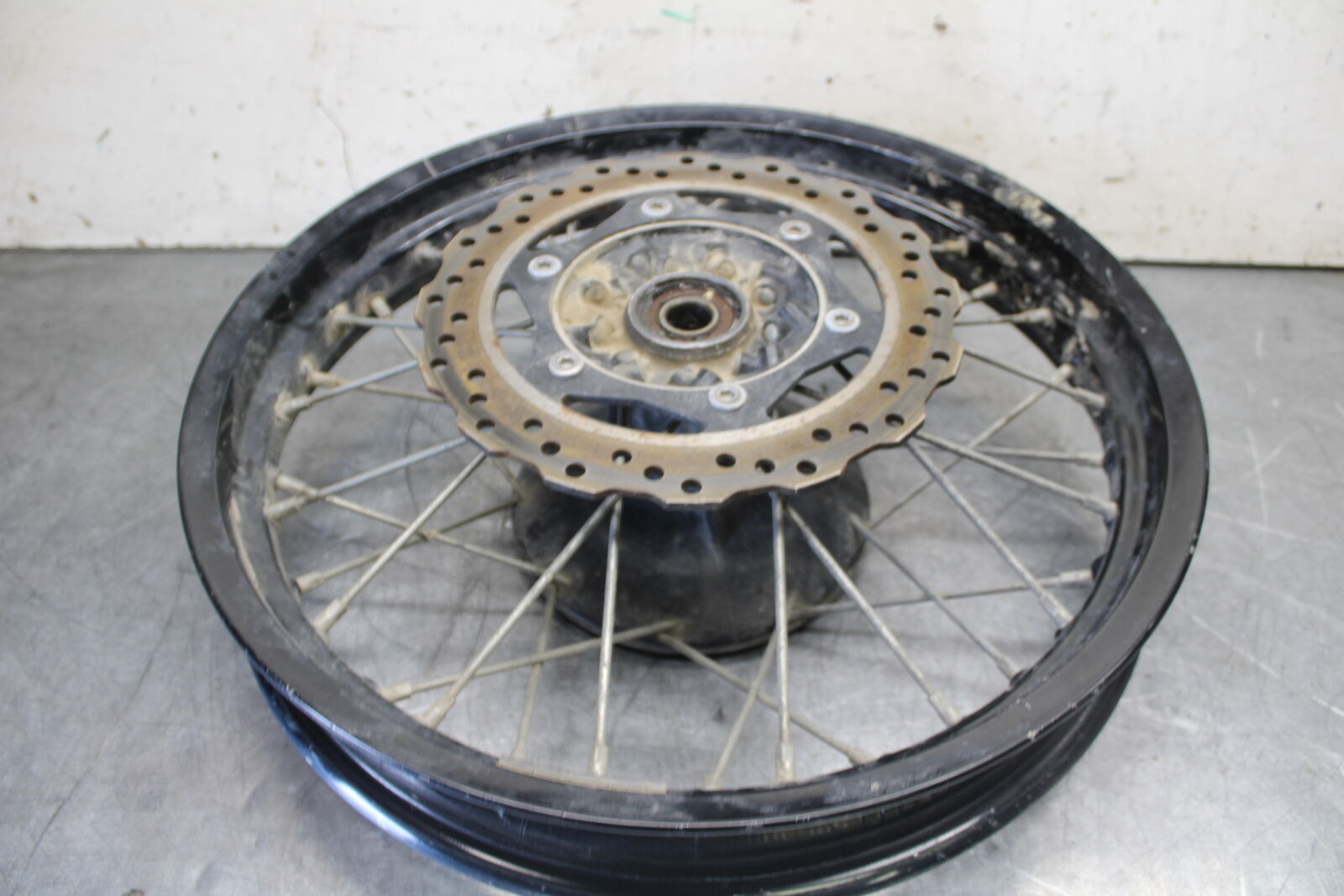 08-18 KAWASAKI KLR650 REAR WHEEL BACK RIM BB707
