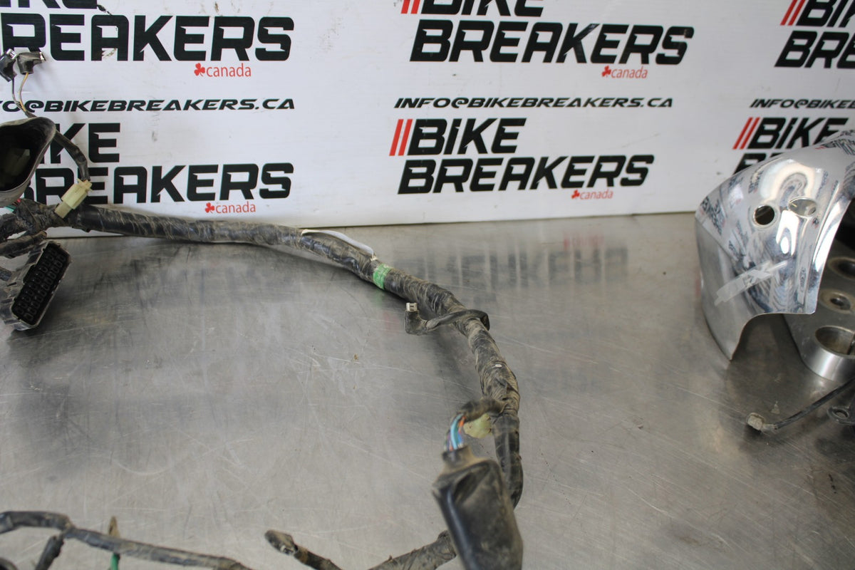 03-08 HONDA VTX1300C MAIN ENGINE WIRING HARNESS MOTOR WIRE LOOM BB868