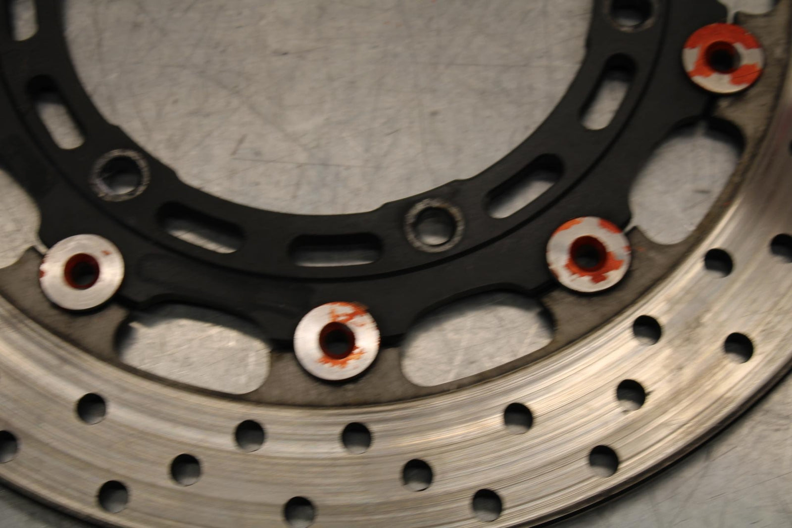 2000 Yamaha YZF R6 FRONT LEFT RIGHT BRAKE ROTORS DISCS 4SV-2581T-01-00 BB558