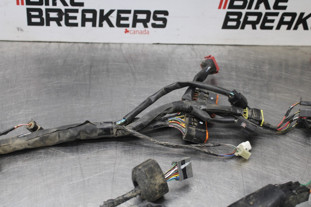 08 KAWASAKI ZX6R MAIN ENGINE WIRING HARNESS MOTOR WIRE LOOM BB896