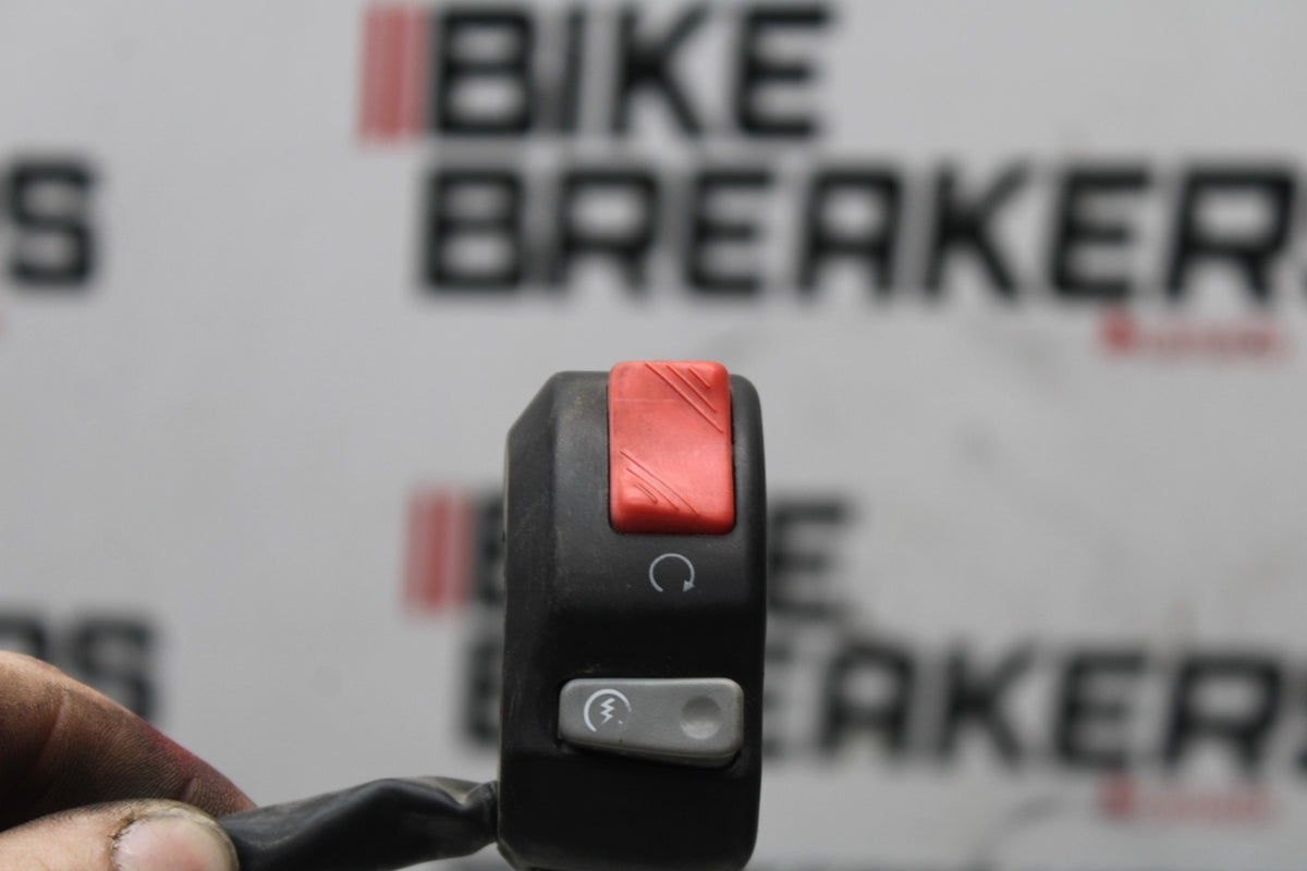 98 KAWASAKI NINJA ZX6 RIGHT CLIP ON HANDLE KILL OFF START SWITCH SWITCHES BB870