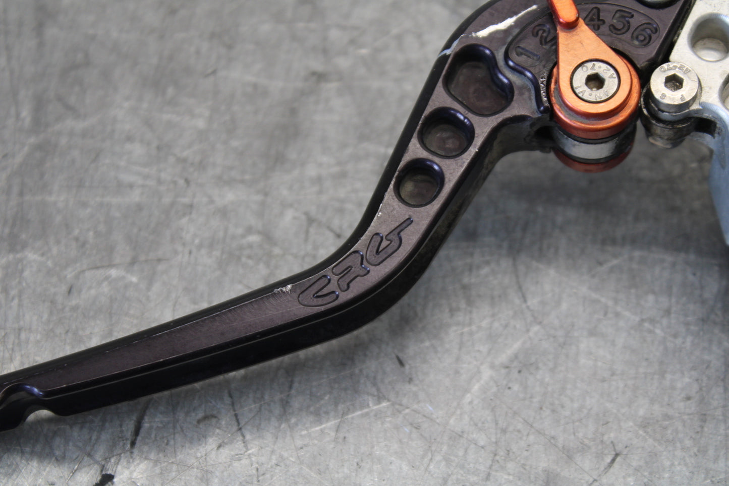 03-04 KAWASAKI NINJA ZX6RR CLUTCH PERCH MOUNT WITH CRG LEVER  BB684