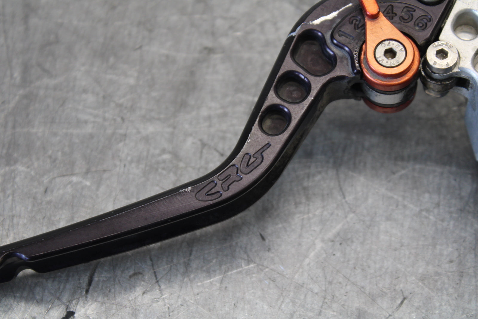 03-04 KAWASAKI NINJA ZX6RR CLUTCH PERCH MOUNT WITH CRG LEVER  BB684