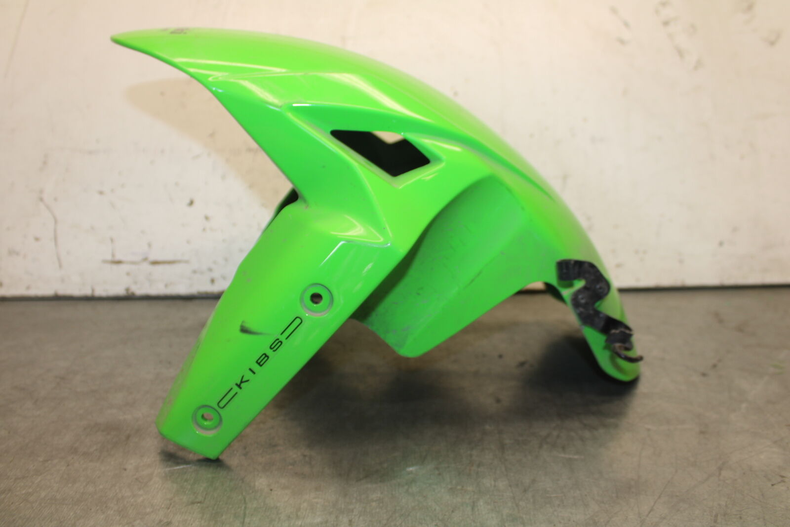 19-23 KAWASAKI NINJA ZX6R FRONT WHEEL FENDER COWL FAIRING BB701