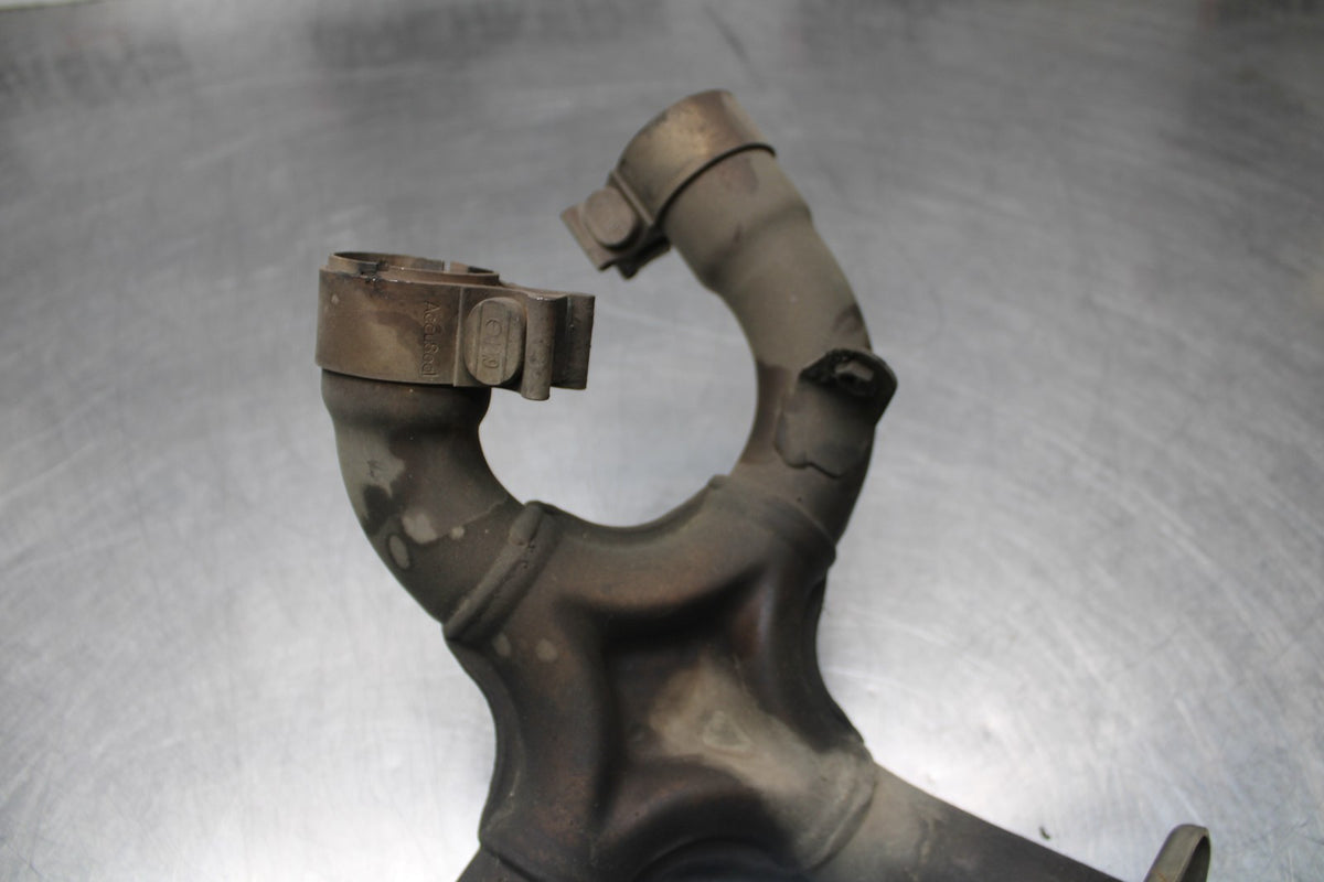02 DUCATI MONSTER 620 FULL EXHAUST SYSTEM HEADERS PIPE MUFFLER BB851