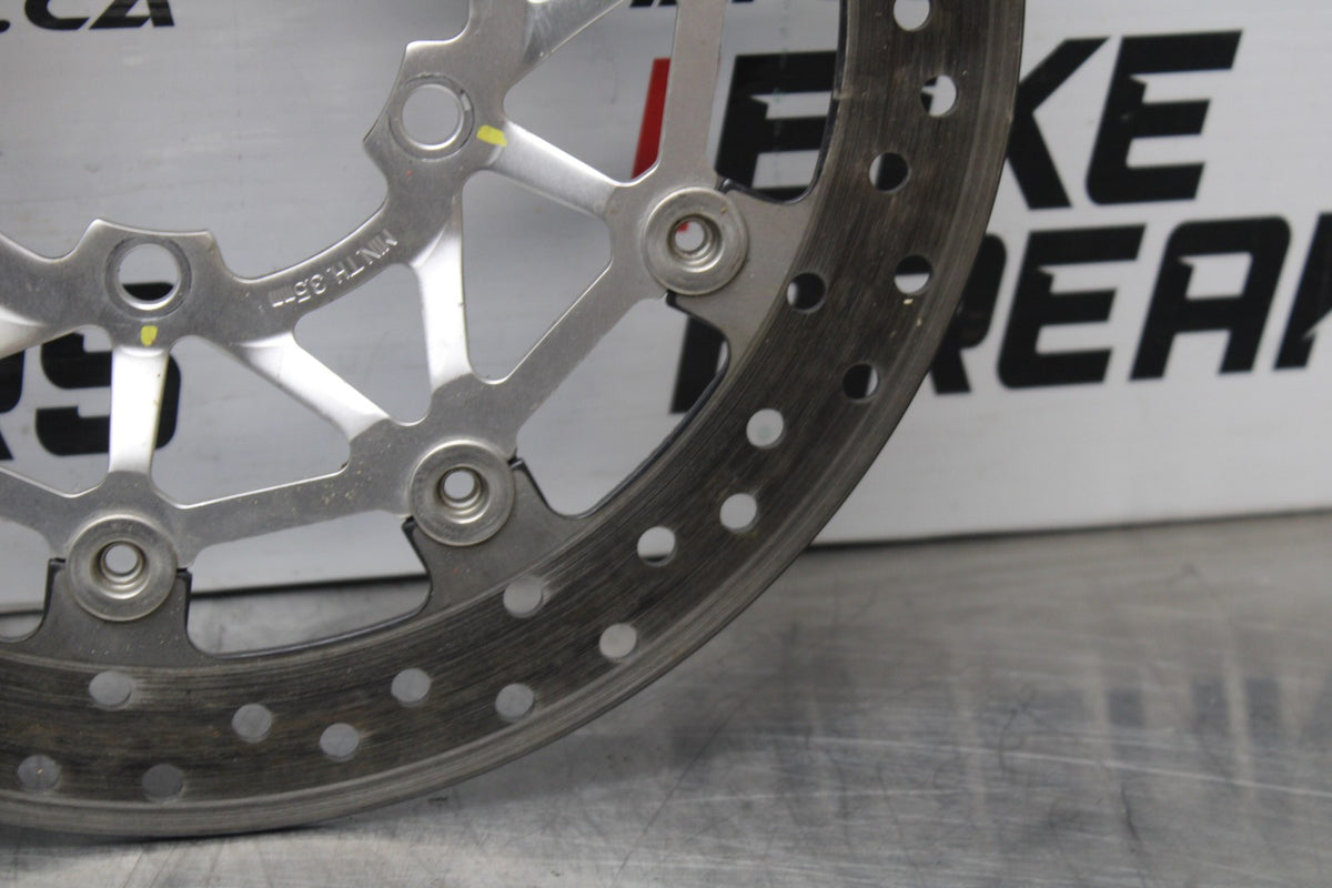 09-11 TRIUMPH DAYTONA 675 FRONT LEFT RIGHT BRAKE ROTORS DISCS BB854