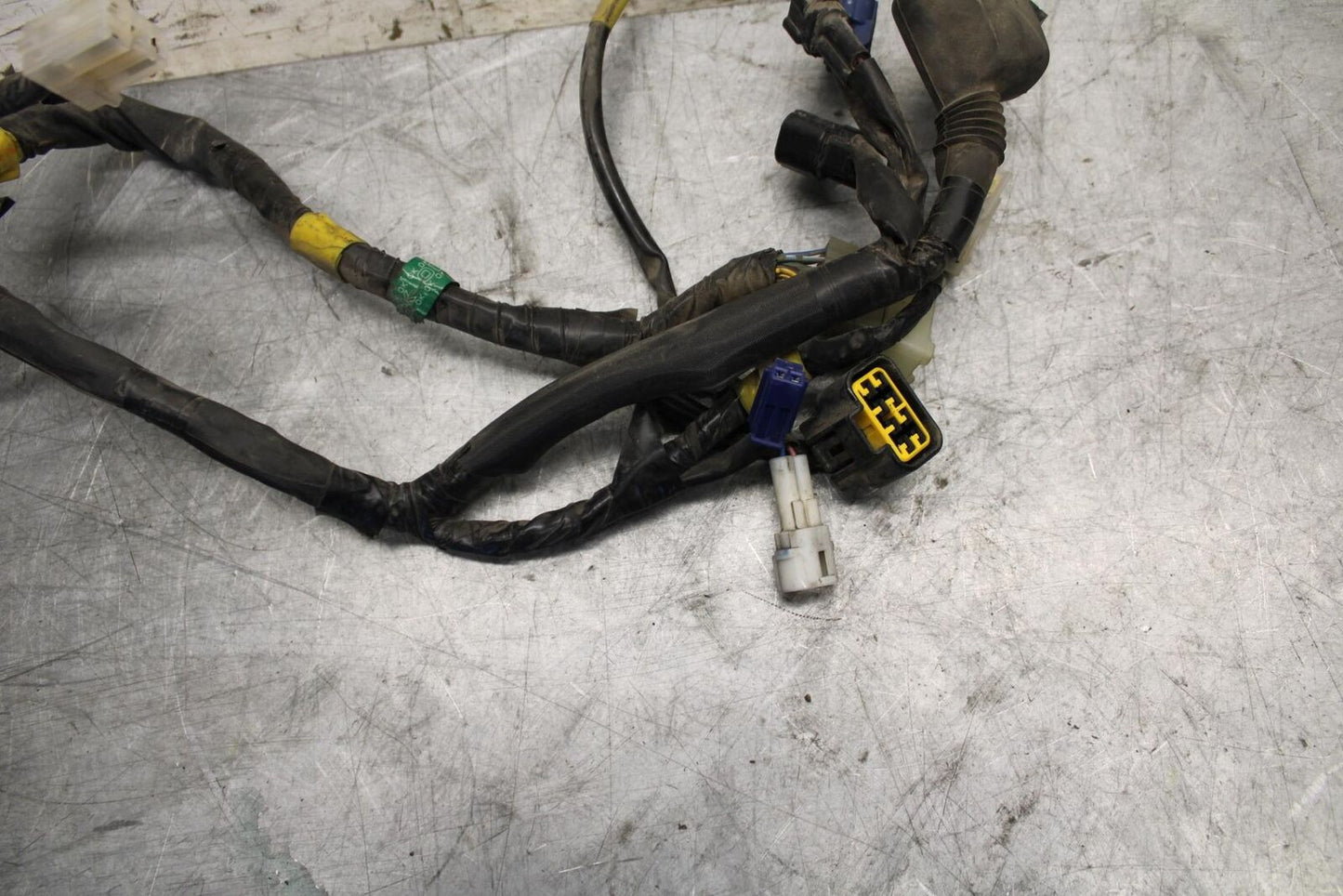 2009 Yamaha YZF R6 HEADLIGHT SPEEDO GAUGES WIRING HARNESS WIRE LOOM BB532