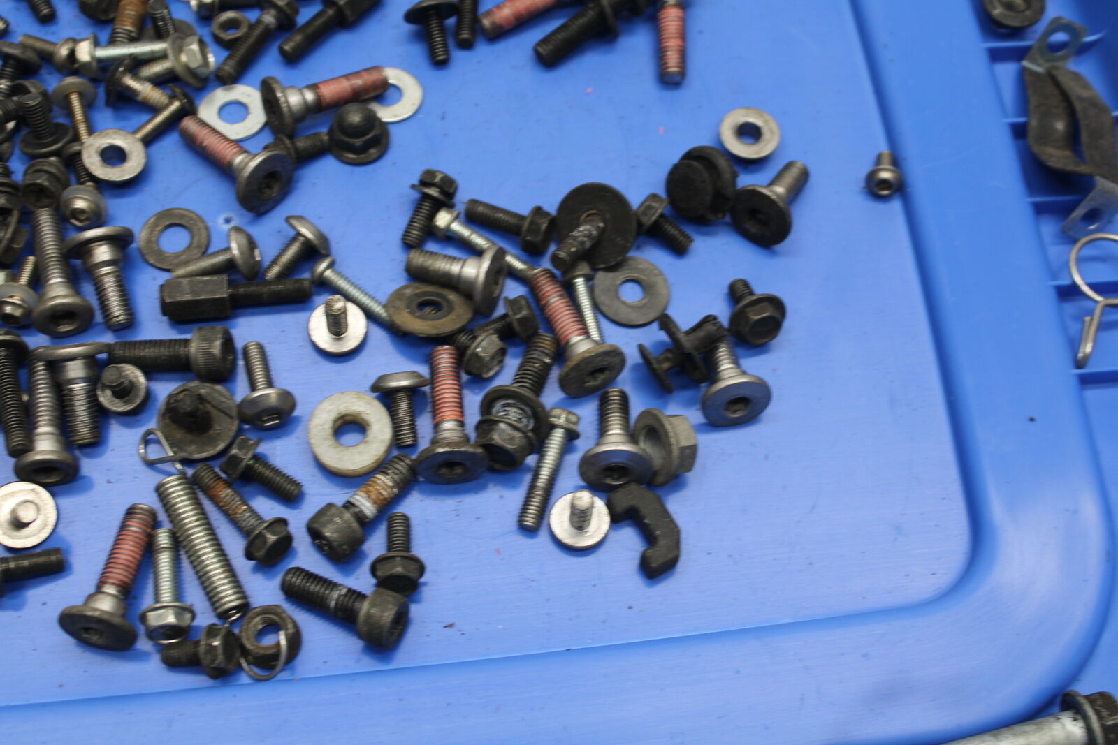 08-12 KAWASAKI NINJA 250R EX250J MOUNTING BOLTS HARDWARE MOTOR SCREWS BB111