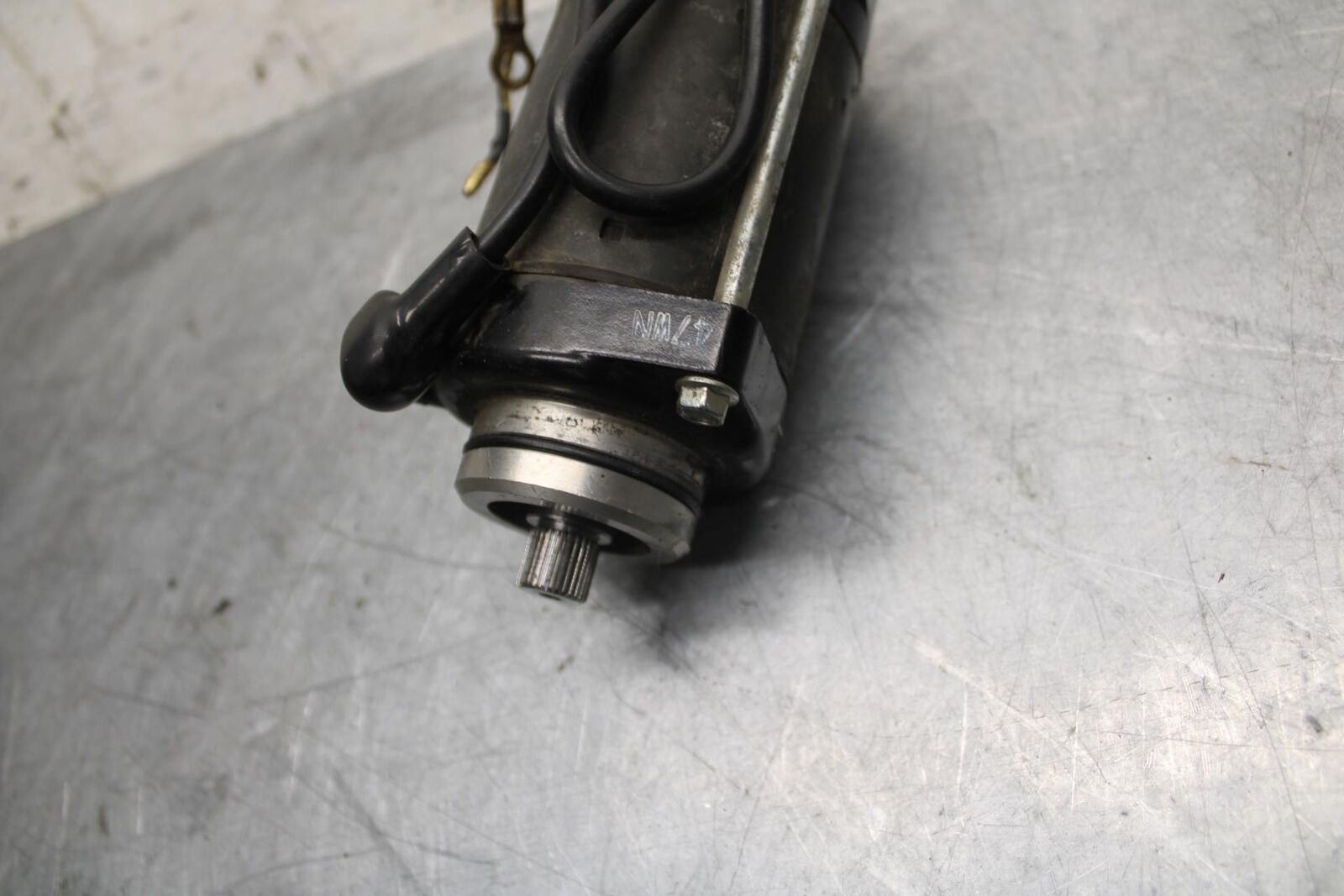 2005 Kawasaki Ninja 500R EX500D ENGINE STARTING STARTER MOTOR -DC 12V BB36