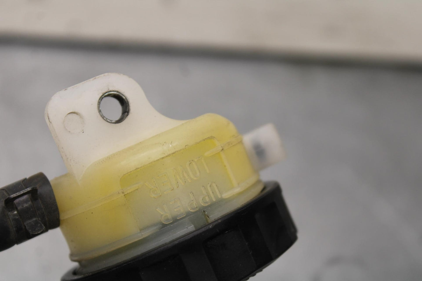 09-12 KAWASAKI NINJA ZX6R REAR BACK BRAKE MASTER CYLINDER W RESERVOIR BB640