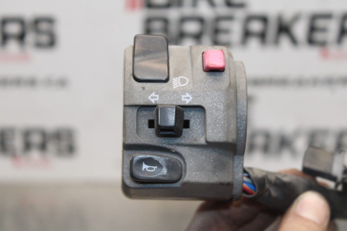 08 KAWASAKI NINJA 650 EX650 LEFT CLIP ON HANDLE HORN SIGNALS SWITCH BB797