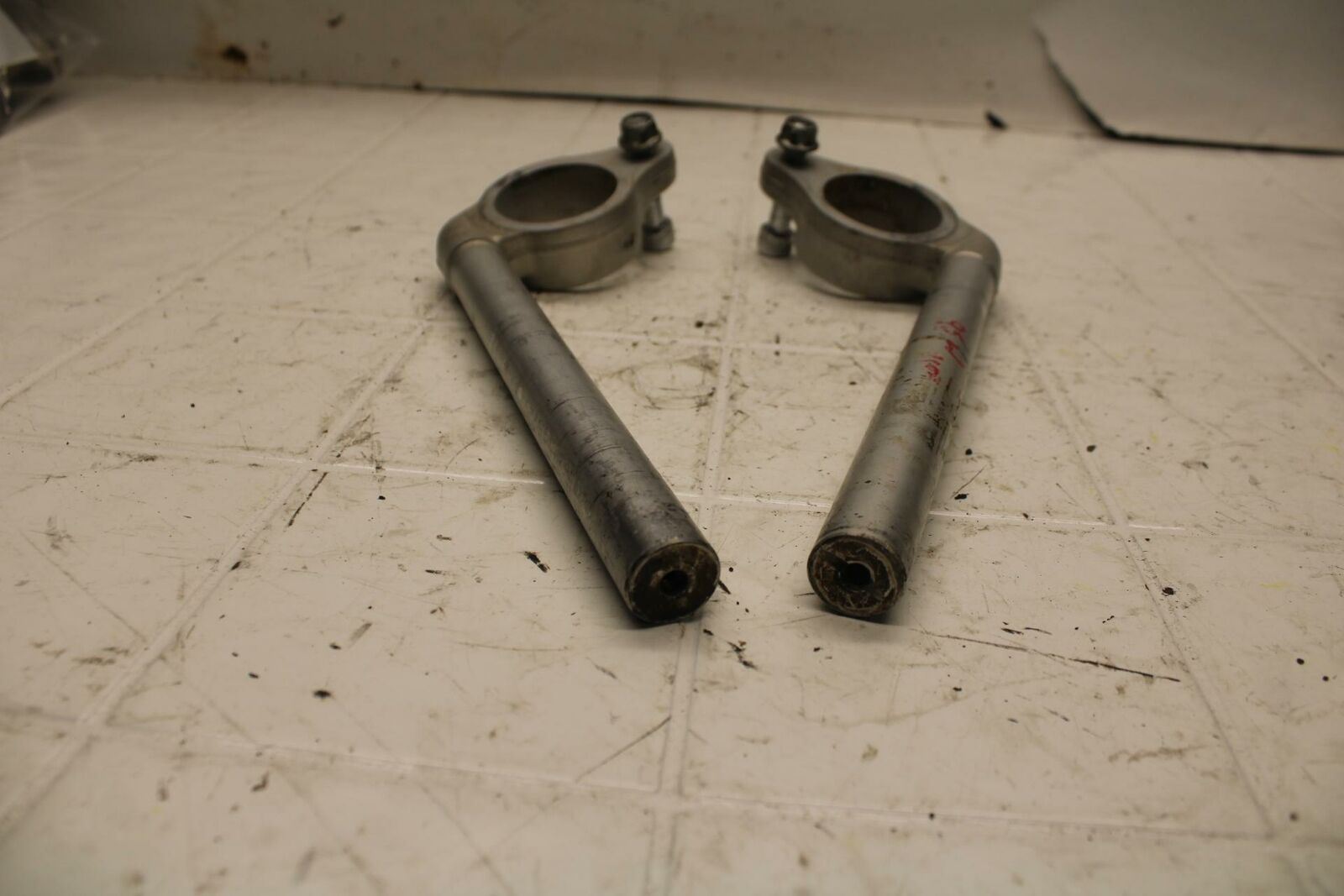 93-96 SUZUKI GSXR1100W LEFT RIGHT CLIP ON ONS HANDLEBARS PAIR SET BB12