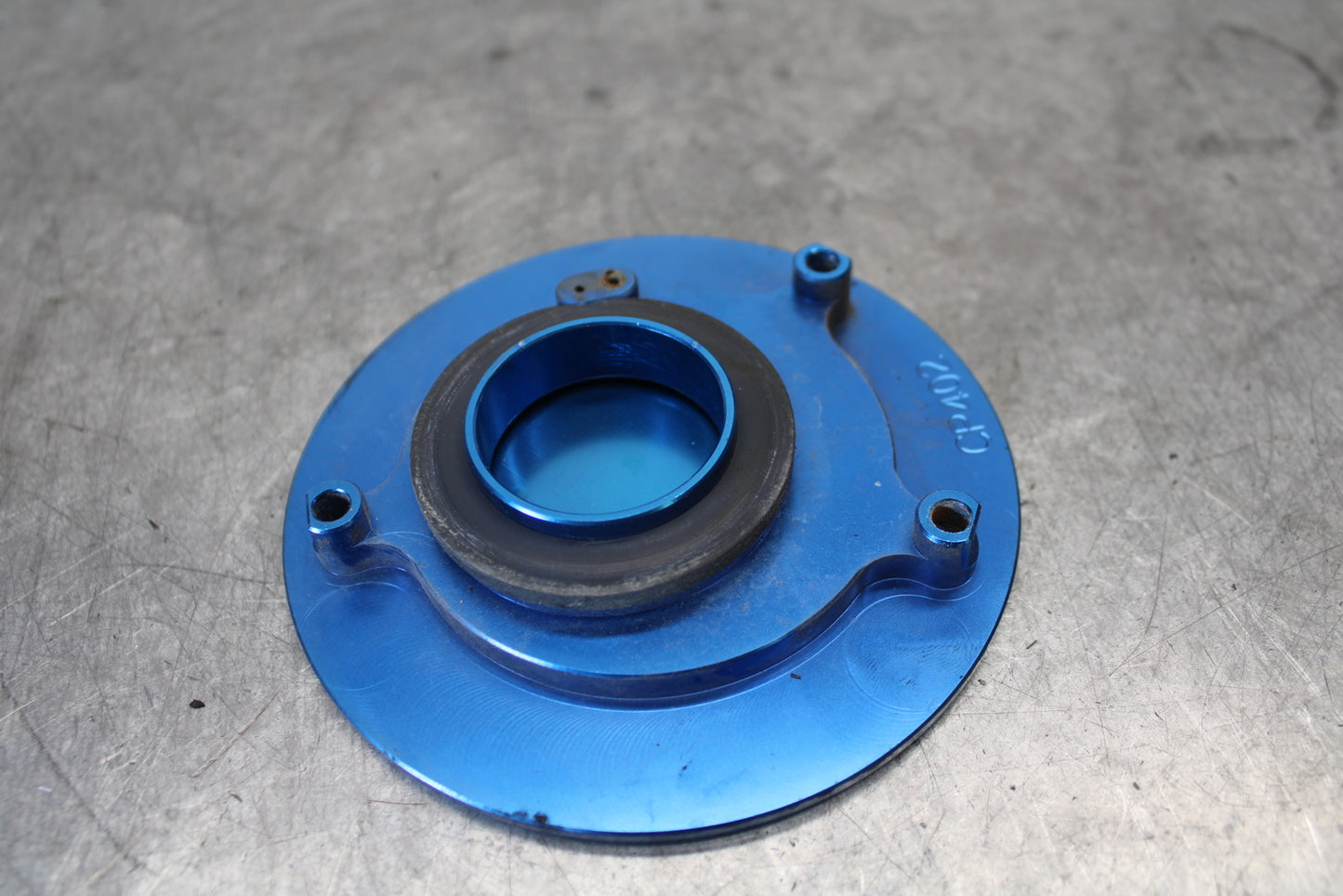 03-04 KAWASAKI NINJA ZX6RR AFTERMARKET FUEL TANK GAS CAP BB684