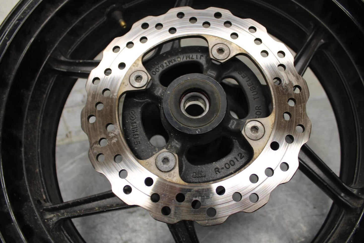 2008 Kawasaki Ninja ZX10R ZX1000E REARWHEEL RIM ROTOR BACK BRAKE DISC BB524