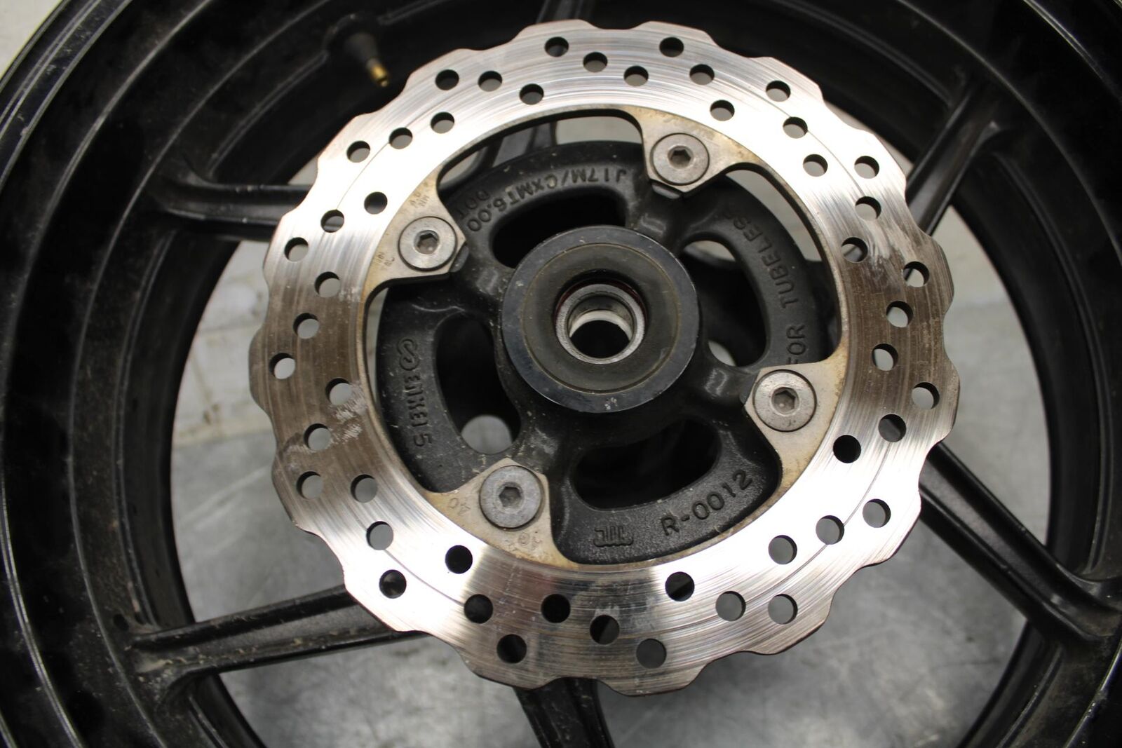 2008 Kawasaki Ninja ZX10R ZX1000E REARWHEEL RIM ROTOR BACK BRAKE DISC BB524