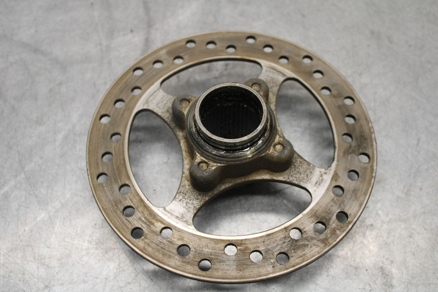 09-24 YAMAHA RAPTOR 700R REAR ROTOR BACK BRAKE DISC HUB BB654