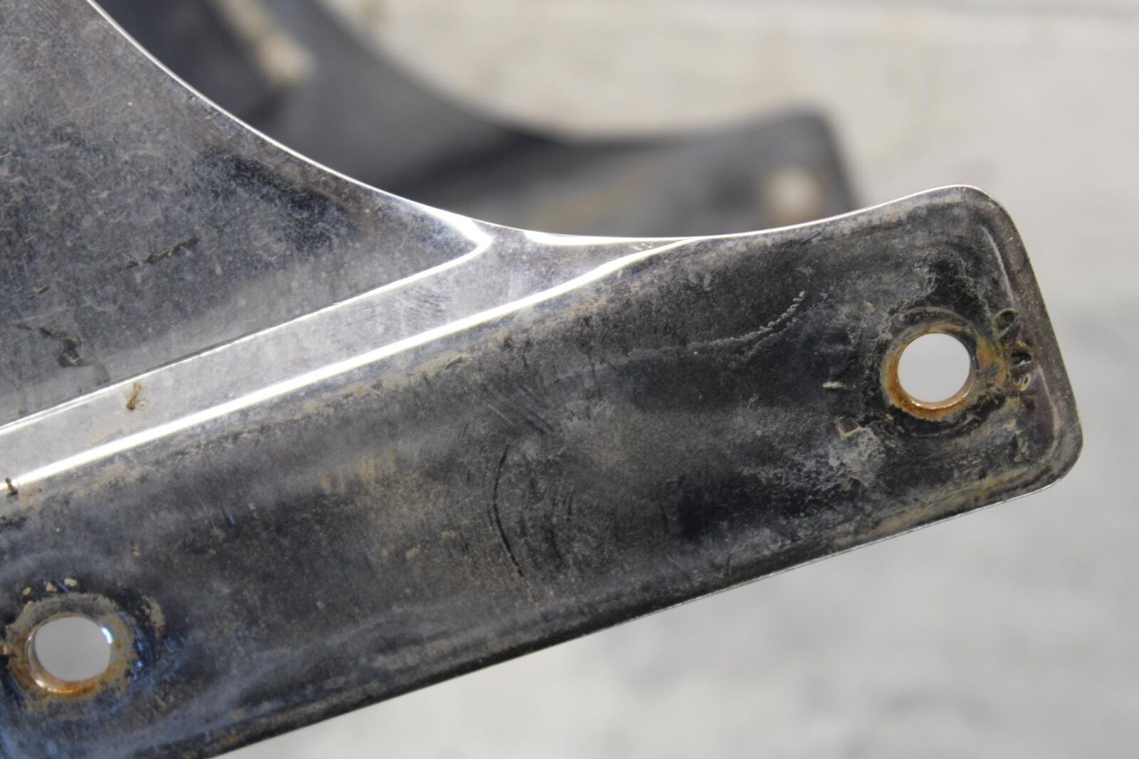 2007 Honda Shadow Spirit 1100 VT1100C BACK REST SISSY BAR BB561