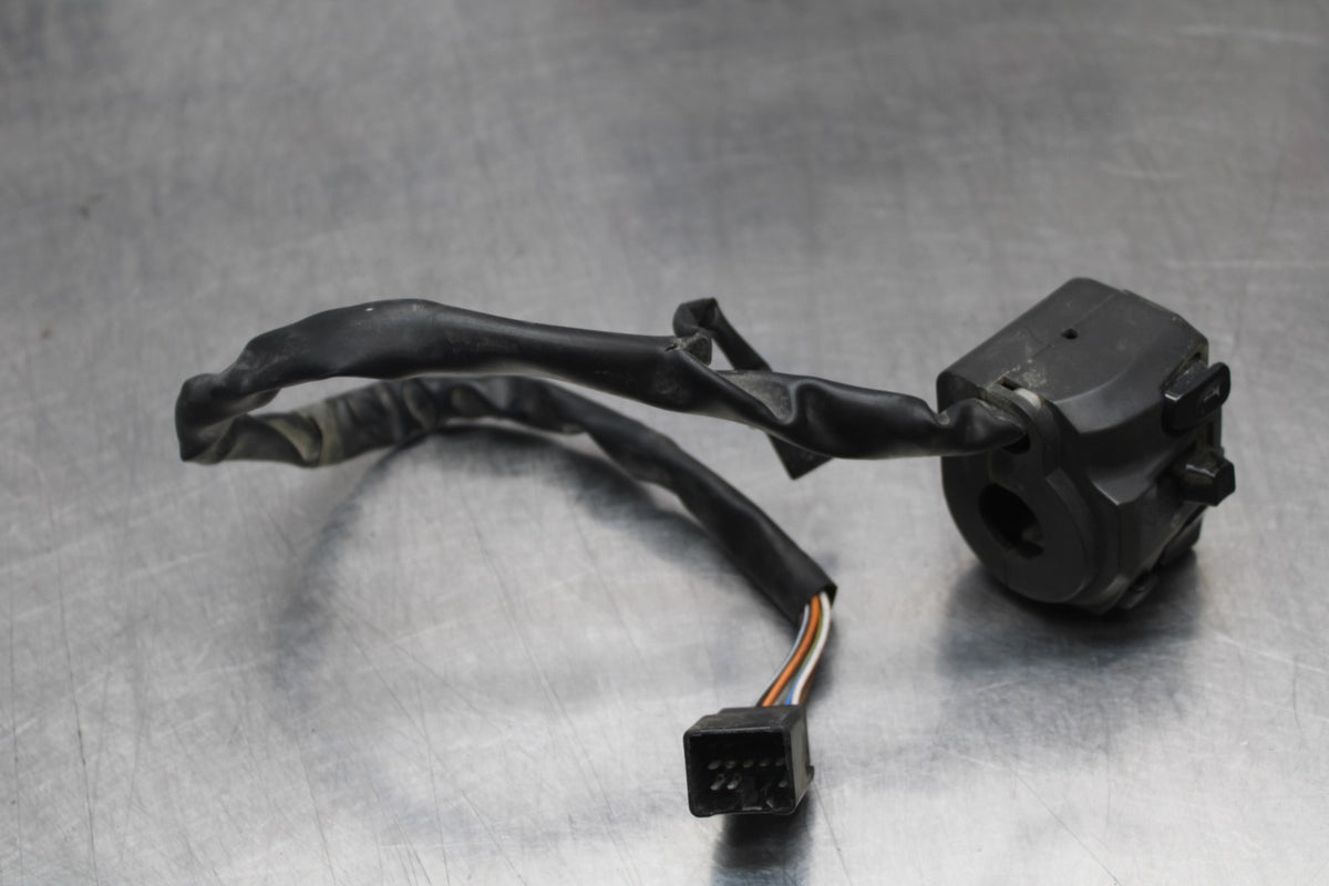 07-08 KAWASAKI NINJA ZX6R LEFT CLIP ON HANDLE HORN SIGNALS SWITCH SWITCHES BB203