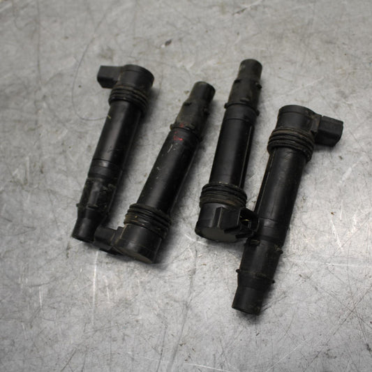 19-20 KAWASAKI NINJA ZX6R  IGNITION COILS COIL SPARK PLUG CAPS 21171-0757 BB528