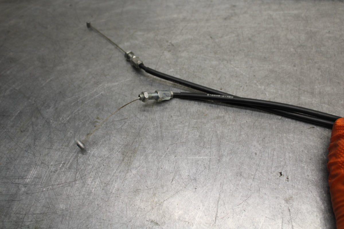 06-07 SUZUKI GSXR750 THROTTLE CABLES LINES 58300-01H00 58300-02H10 BB670