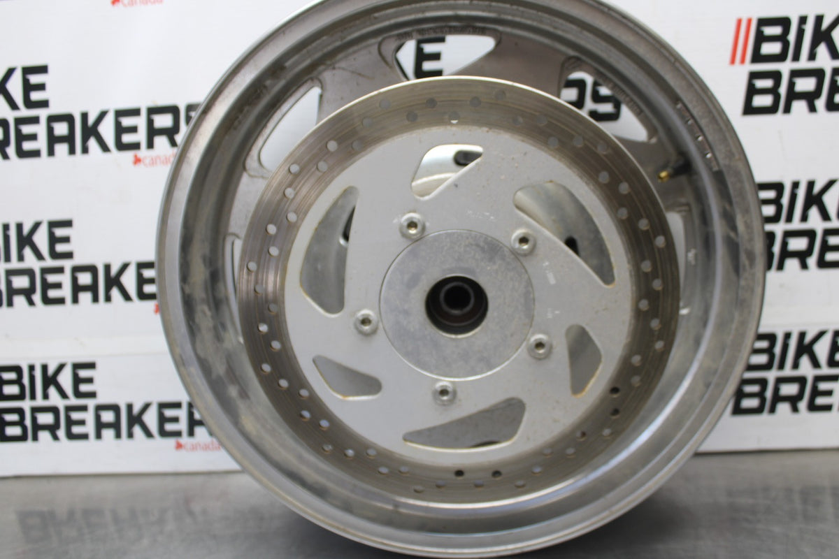 05-09 SUZUKI BOULEVARD C90 FRONT WHEEL FRONT RIM & ROTORS BB918