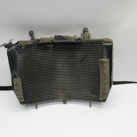 08-16 YAMAHA YZF R6 ENGINE RADIATOR MOTOR COOLER COOLING RADIATER BB247
