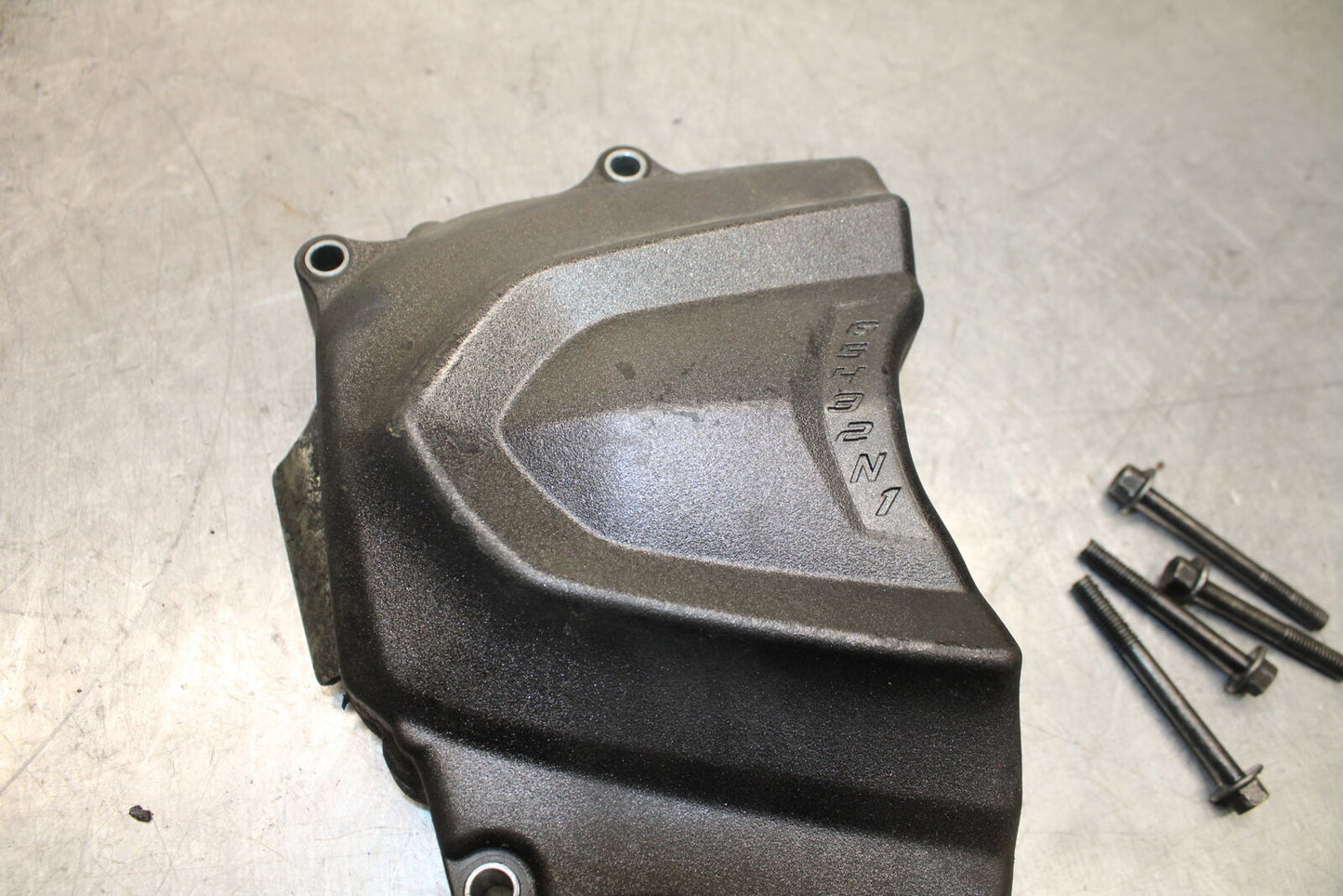 13-18 KAWASAKI NINJA ZX6R ENGINE SPROCKET COVER BB118