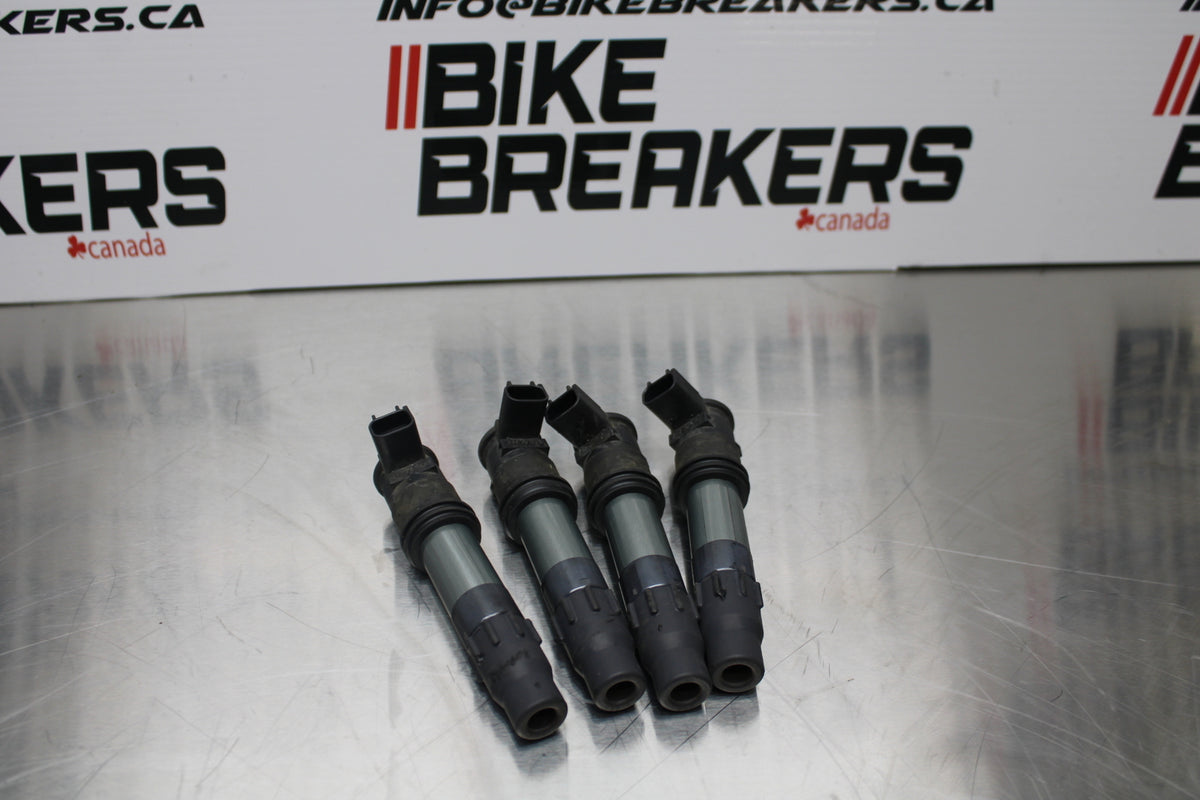 11 SUZUKI GSXR1000 IGNITION COILS COIL SPARK PLUG CAPS BB142